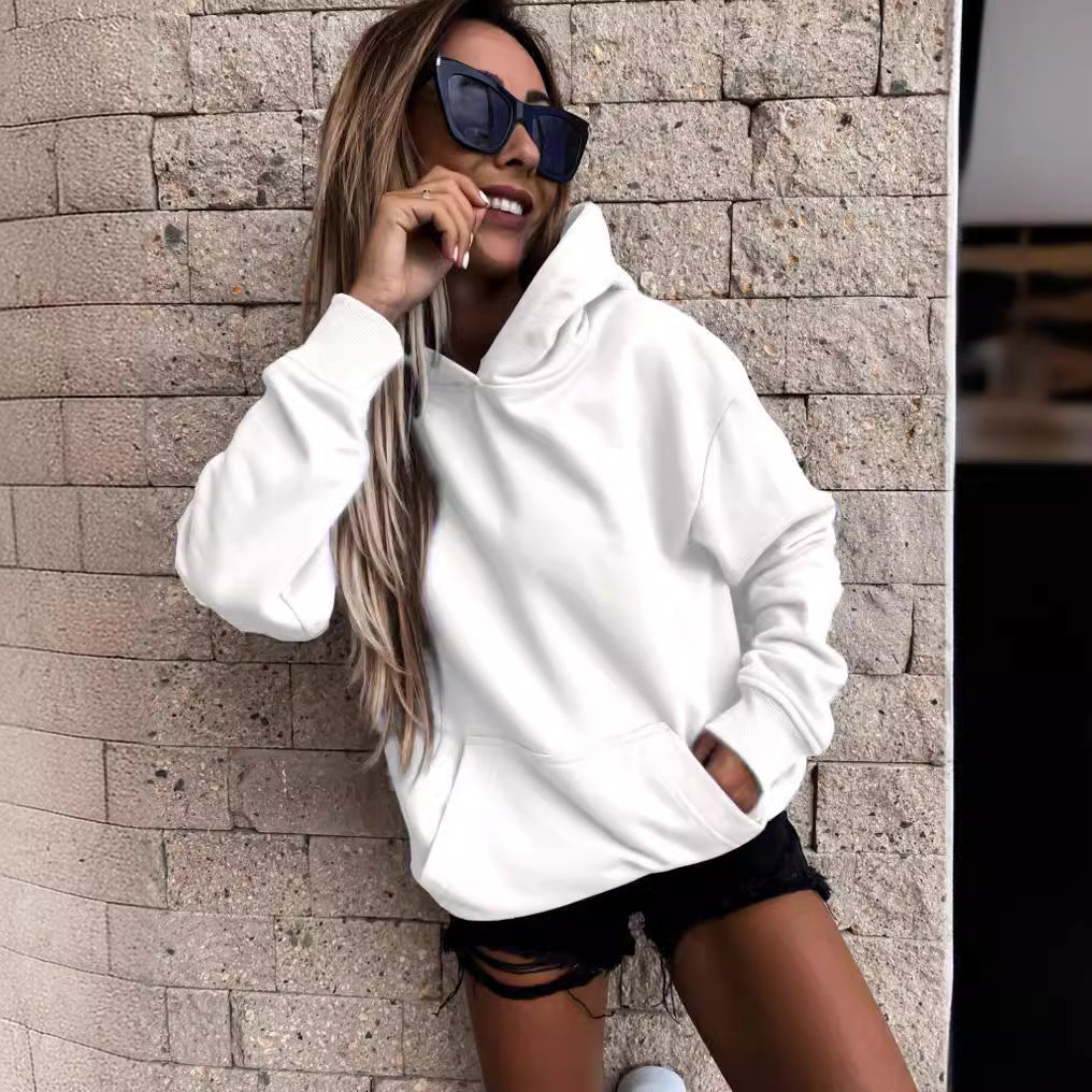 Women's Hoodie with Soft Fleece Lining and Casual Fit Lune London