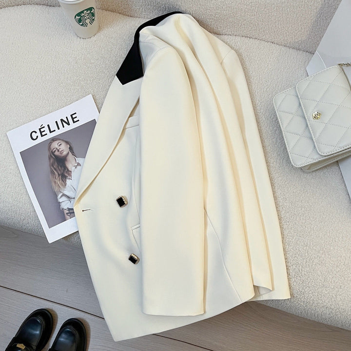 Blazer élégant et moderne à double boutonnage pour femme Chic & Stil