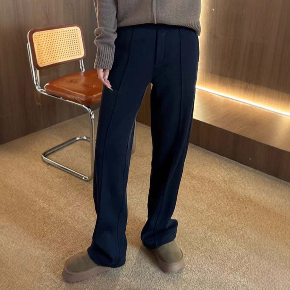 Pantalons de costume larges élégants pour femmes Chic & Stil