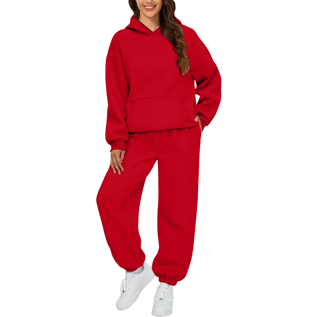 Women's Comfortable Hoodie Suit Made of Soft Sweat Fabric Chic & Stil