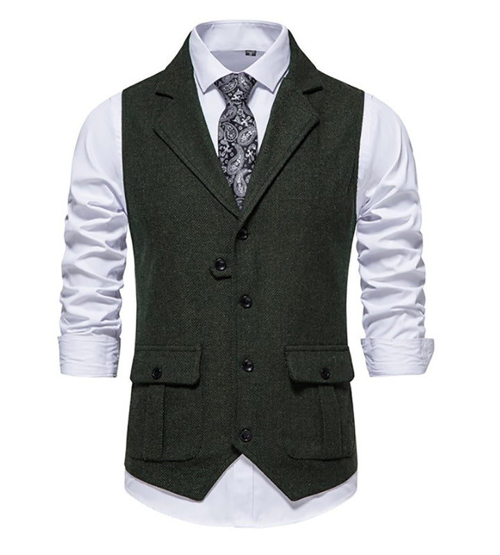 Veste élégante pour hommes au motif écossais classique Lune London