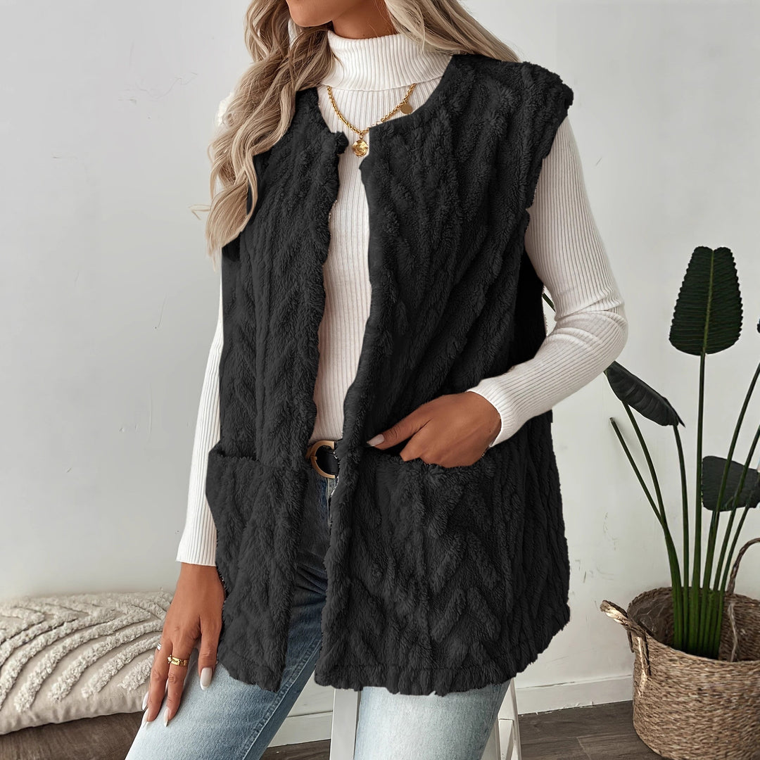 Ladies cozy vest Lune London