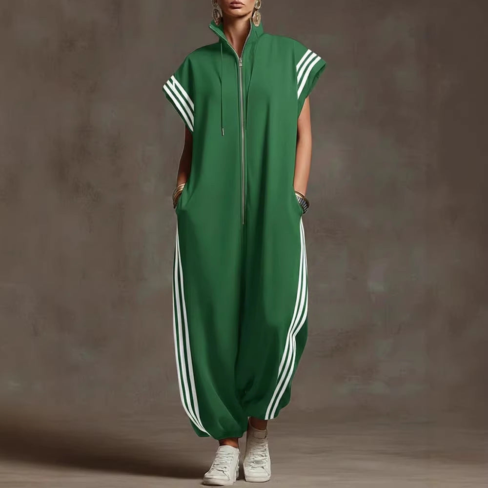 Women Stylish Jumpsuit with Modern Contrasts Lune London