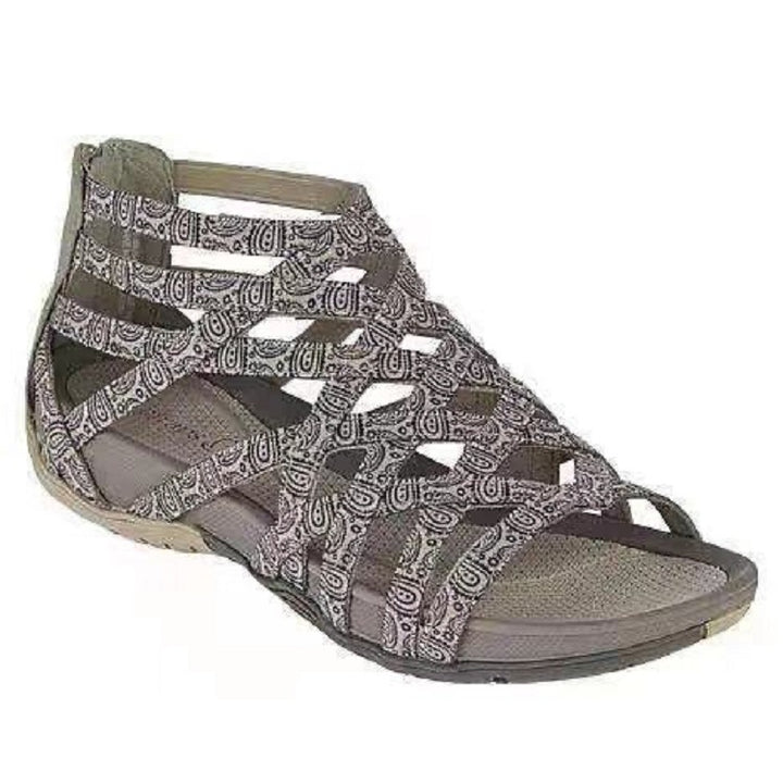 Comfortable bath sandals for women with a breathable surface and a flexible sole Lune London