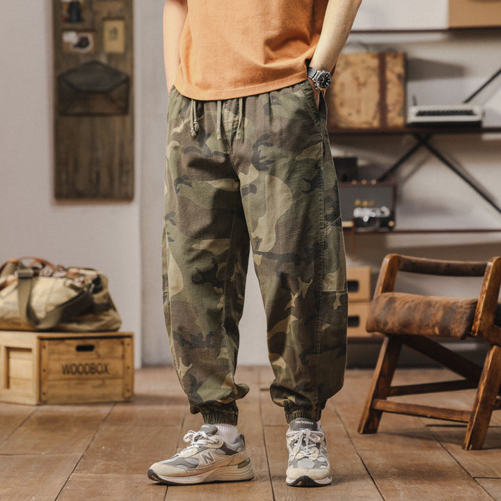 Pantalon de jogging camouflage décontracté pour hommes Lune London