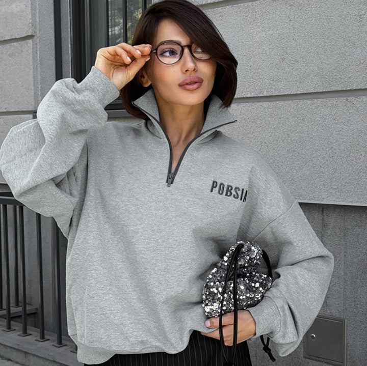 Ladies Oversized Chic Sweatshirt and Style