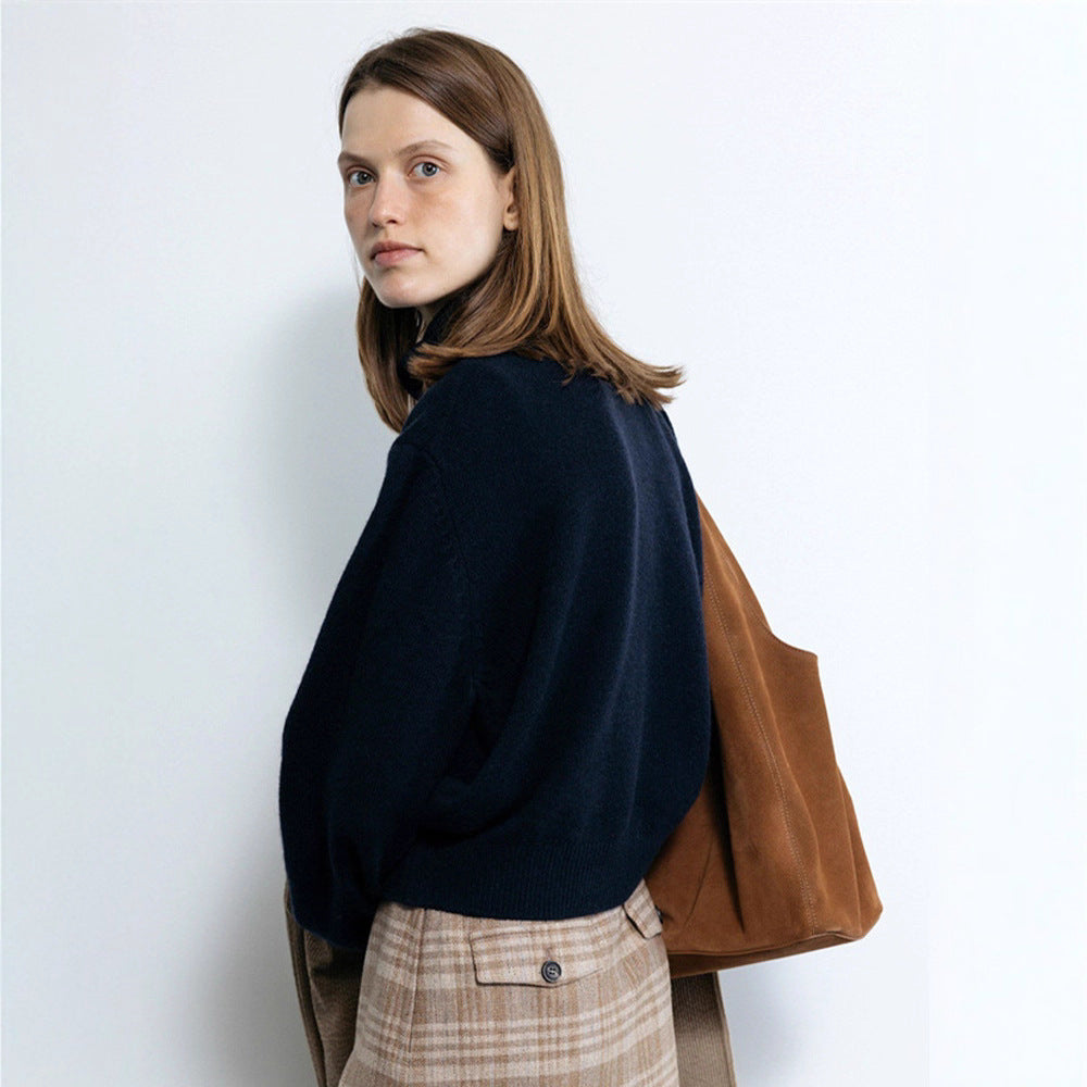 Pull turtleneck confortable pour femmes en tricot Chic & Stil de haute qualité