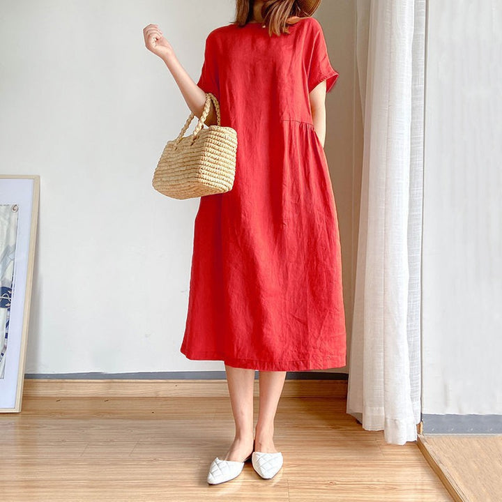 Lightweight and versatile summer dress for women with pockets Lune London
