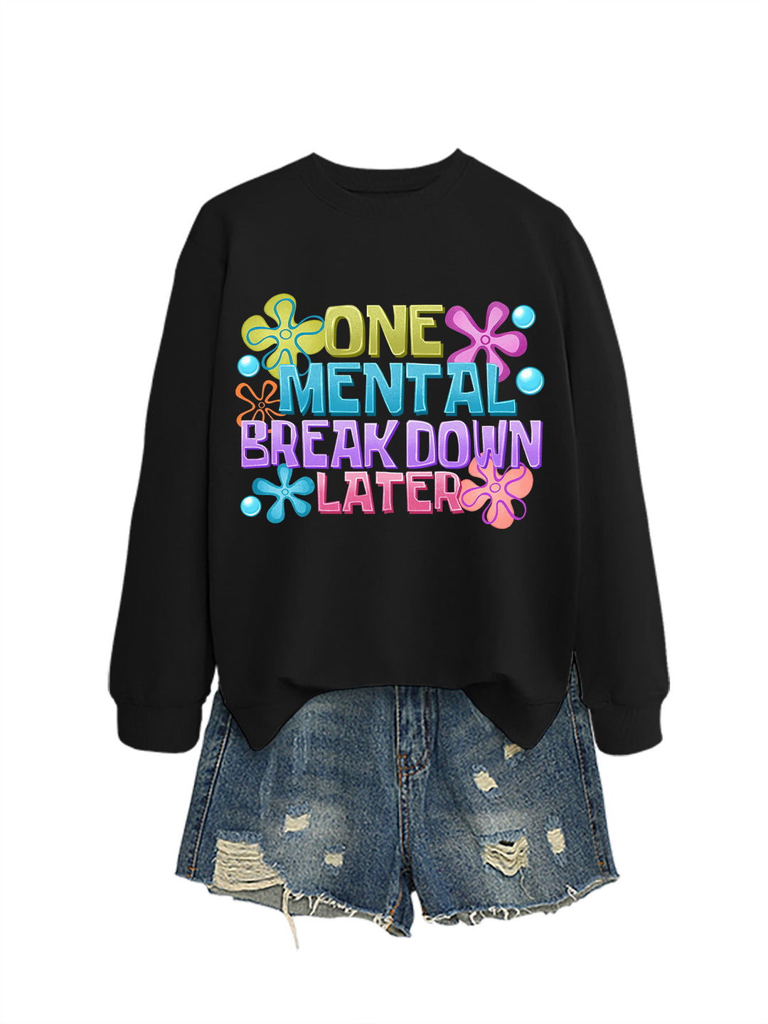 Sweatshirt pour femmes avec imprimé créatif Chic & Stil