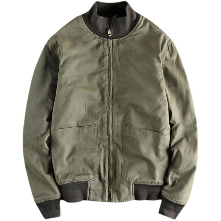 Women's transitional jacket with high collar and practical pockets Lune London
