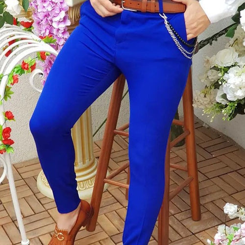 Comfortable summer chino pants for men with side pockets and elastic waistband Lune London