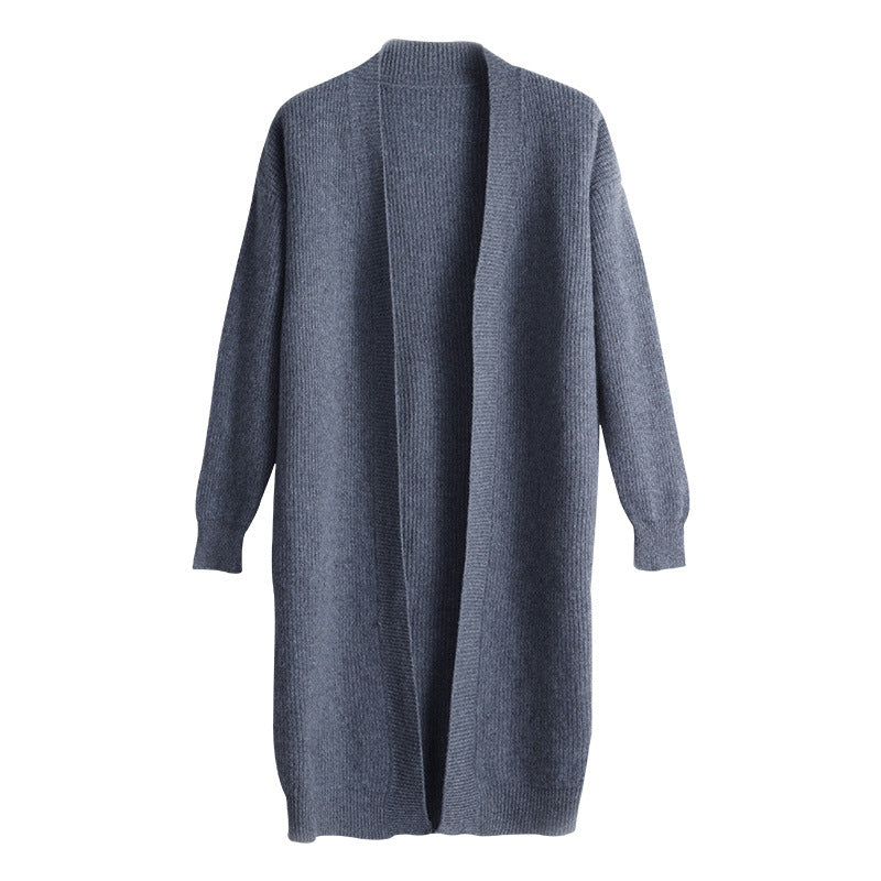 Manteau en tricot pour femmes avec coupe ample et manches volumineuses Chic & Stil