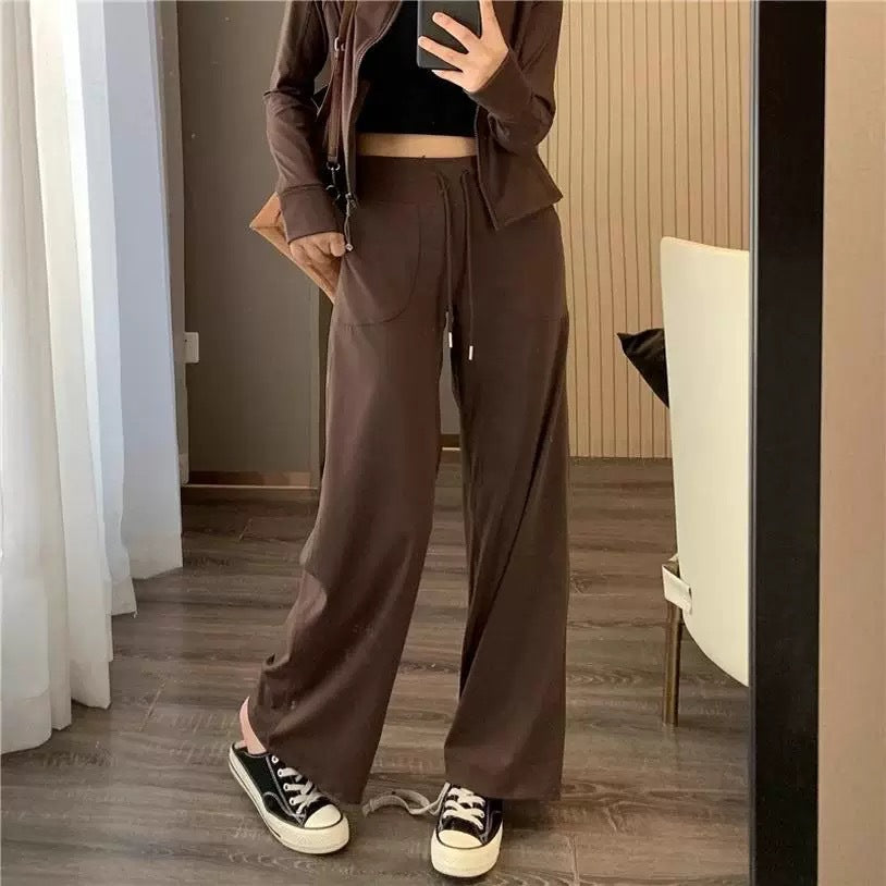 Pantalons décontractés larges élégants pour femmes Chic & Stil