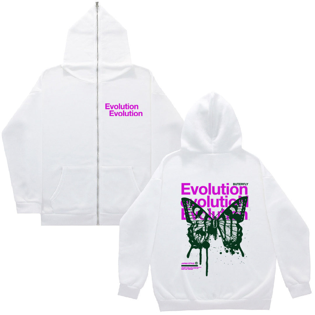 Hooded jacket for women with a catchy graphic design Lune London