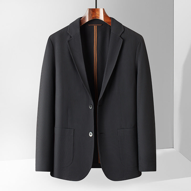 Elegant blazer jacket for men with fine stripes Lune London