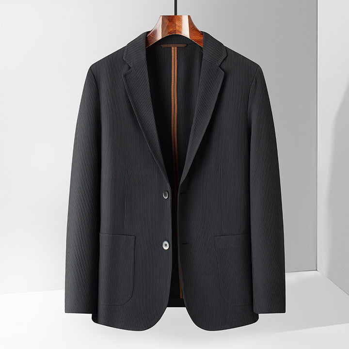 Elegant blazer jacket for men with fine stripes Lune London