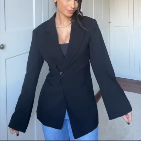 Ladies Blazer Oversized Elegant Lune London