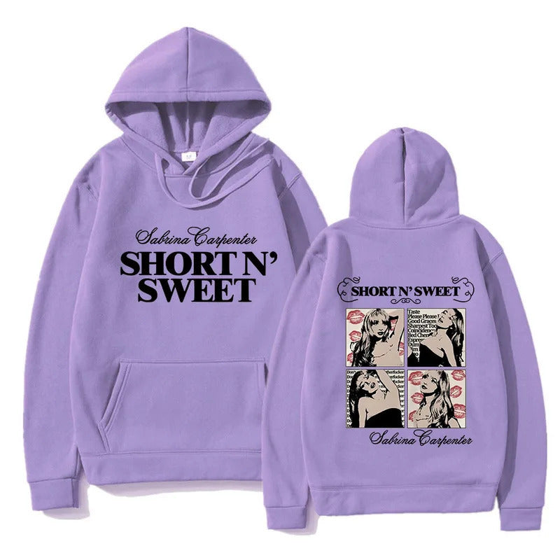 Sweat à capuche pour femmes avec design de bande dessinée créatif et coupe décontractée Chic & Stil