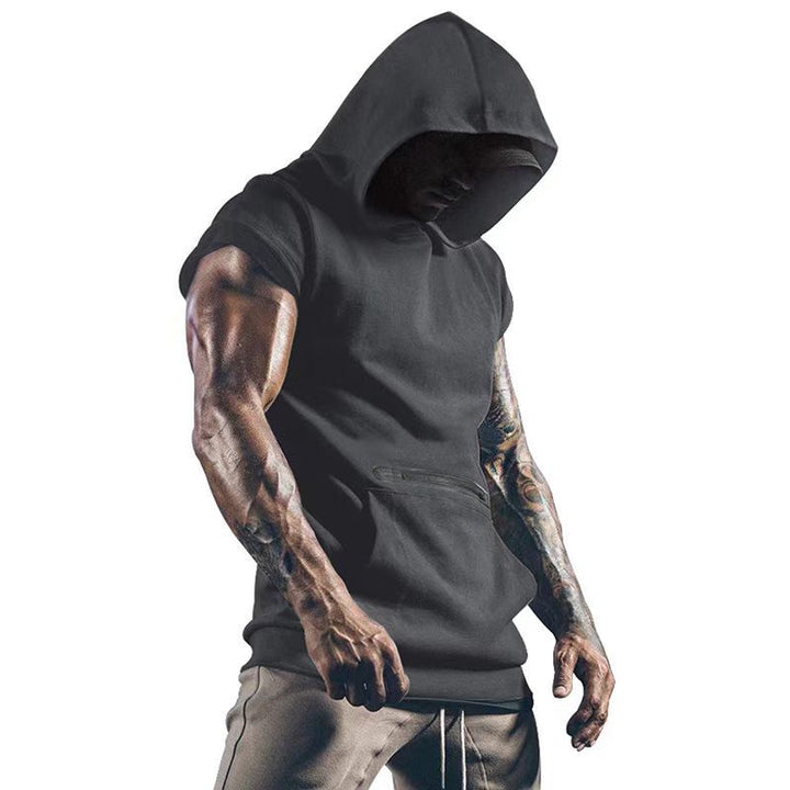 Men's Performance Muscle Fit Hoodie Lune London