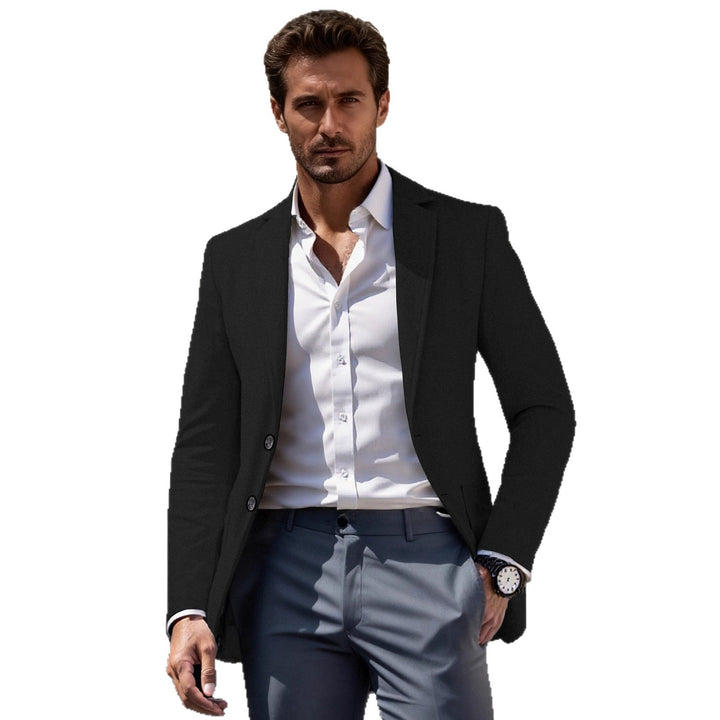 Elegant fitted business suit jacket for men Lune London