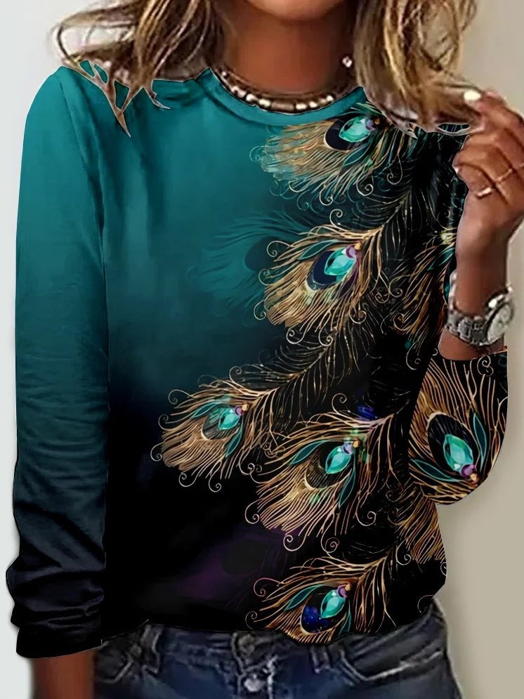 Lune London | Printed Round Neck T-Shirt