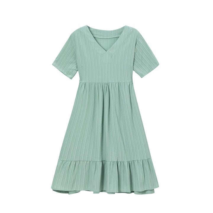 Lune London V-neck Midi Dress for Women