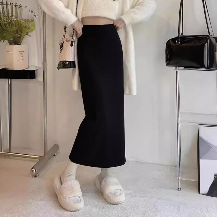 Maxi skirt for women in soft material with elegant cut Lune London