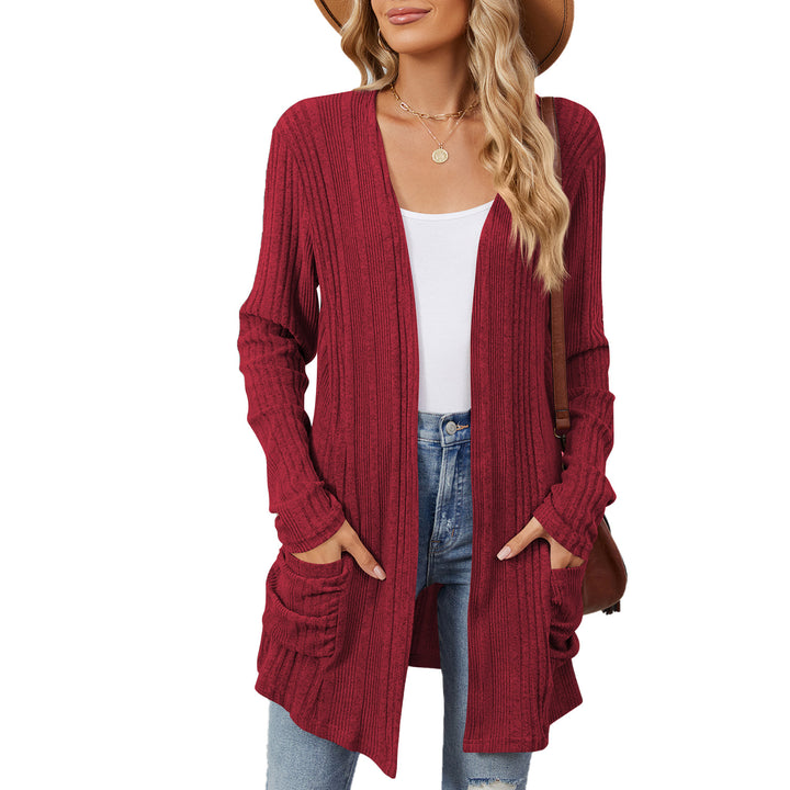 Ladies casual knit cardigan Lune London
