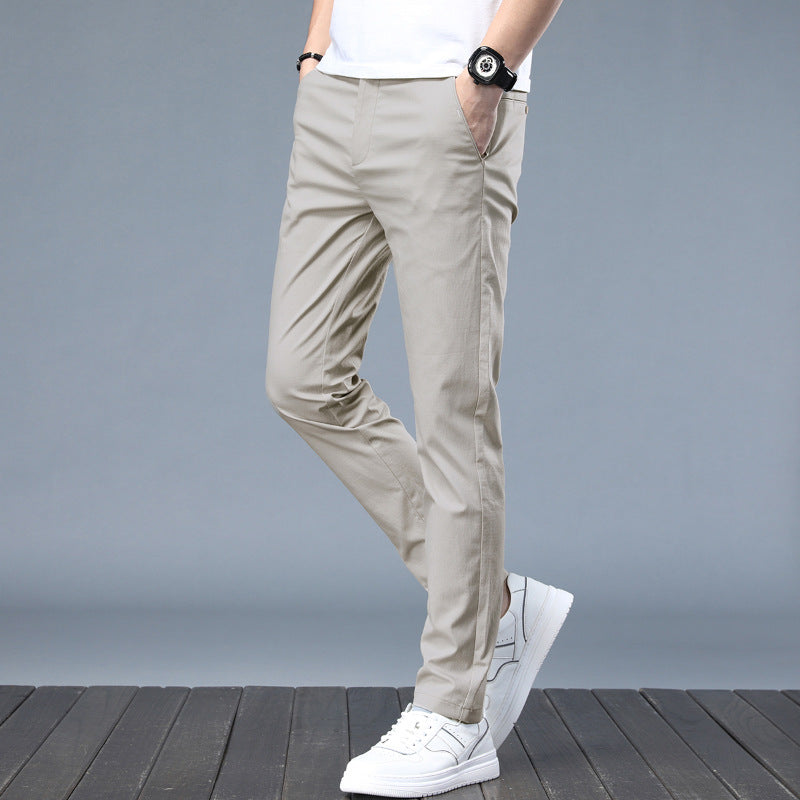 Elegant casual pants for men with a comfortable fit and practical pockets Lune London