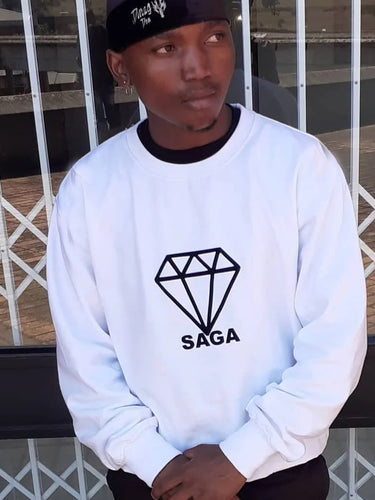 Women's sweatshirt with modern diamond pattern Lune London