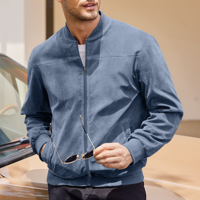 Casual track jacket for men with a sporty design and practical pockets Lune London