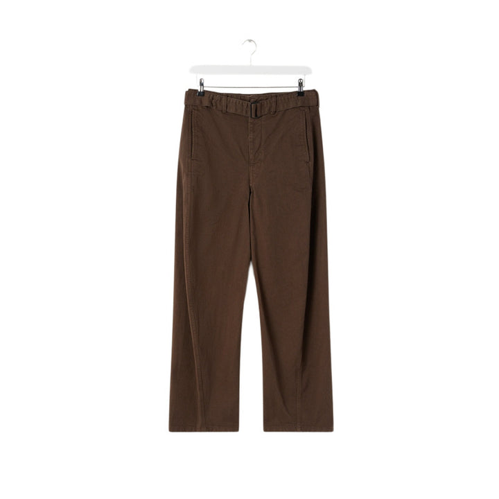 Pantalon taille haute élégant et confortable pour femme avec ceinture Chic & Stil
