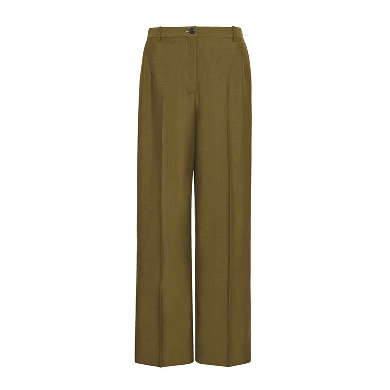 Pantalons de costume élégants et larges pour femmes Chic & Stil