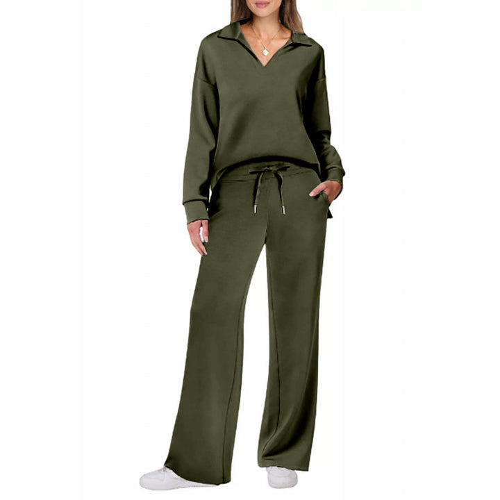 Ensemble de sweat-shirt et pantalon de loisirs pour femmes Chic & Stil