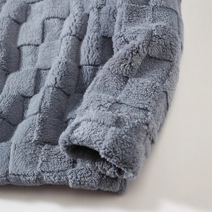 Women's plush sweatshirt set with hood and great wearing comfort Lune London