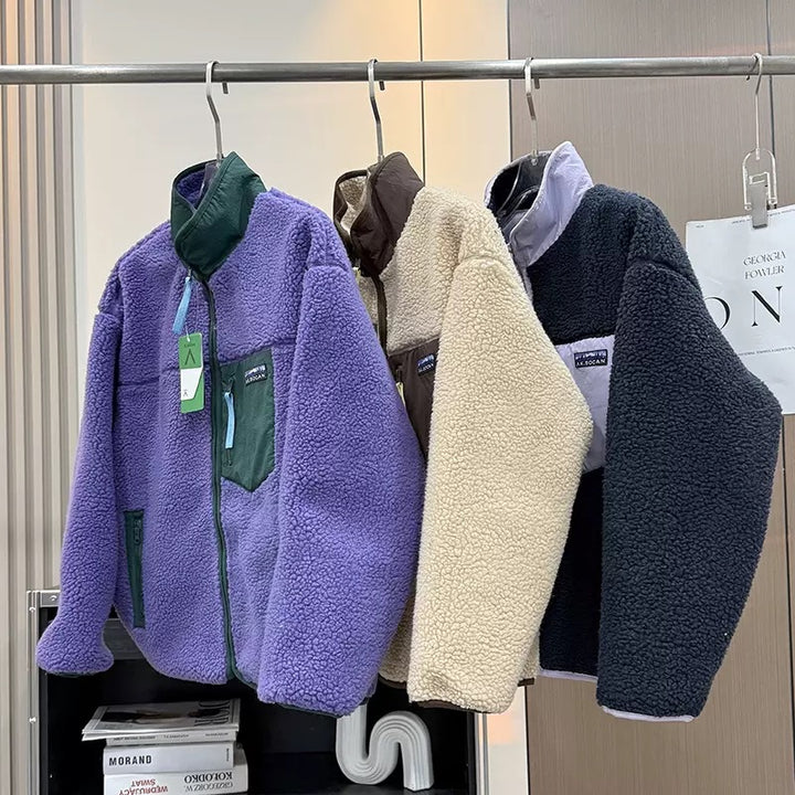 Veste en polaire confortable pour femmes avec poches zippées pratiques Chic & Stil