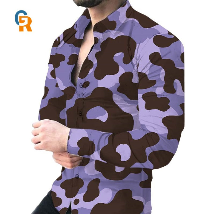 Shirt for men with a striking animal pattern Lune London