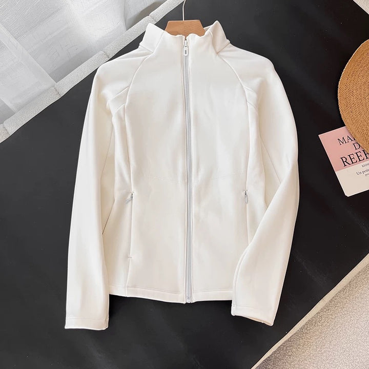 Veste de sport respirante pour femmes avec col haut Chic & Stil
