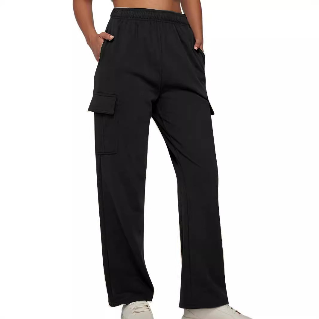 Women's casual cut cargo pants Lune London