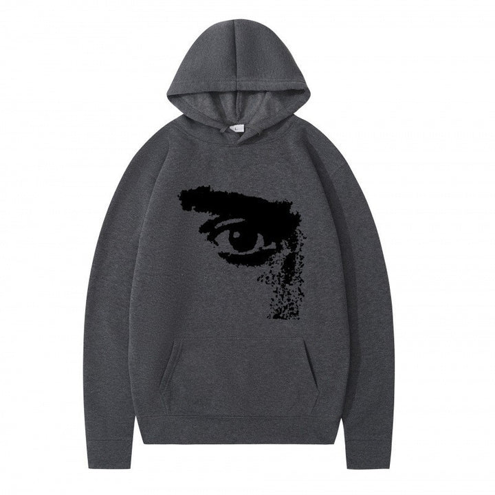 Women’s hoodie with modern, artistic print Chic & Stil