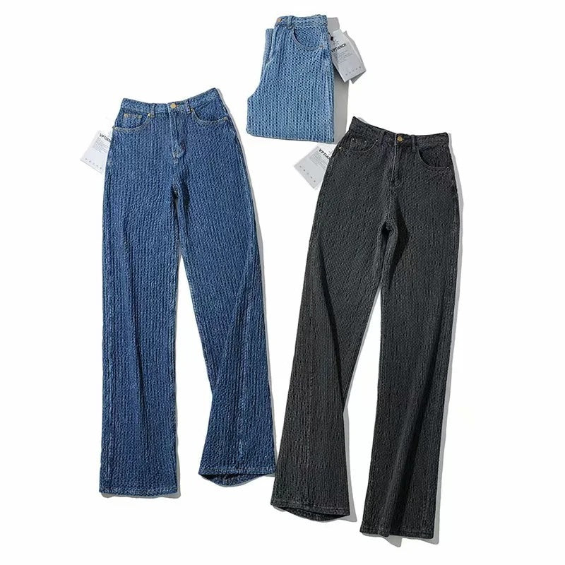 High Waist Bootcut Jeans Women Lune London