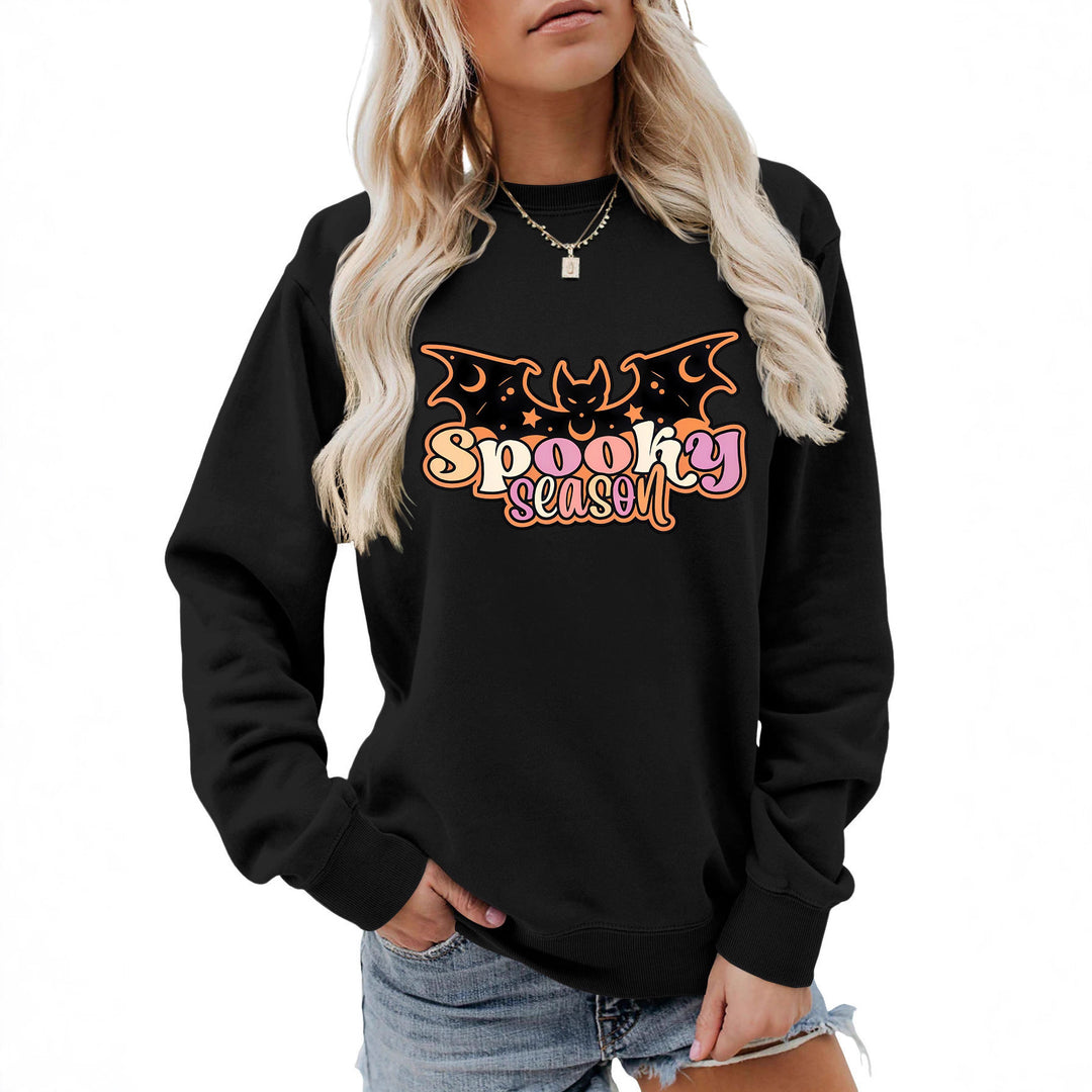 Sweatshirt pour femmes avec design créatif d'Halloween Chic & Stil