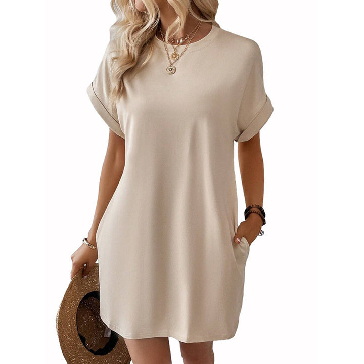 Short sleeve summer dress for women with pockets Lune London