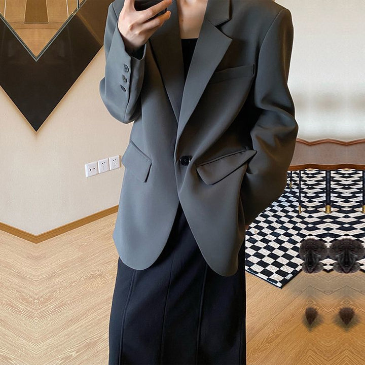 Blazer surdimensionné pour femmes en matériau de haute qualité avec poches Chic & Stil