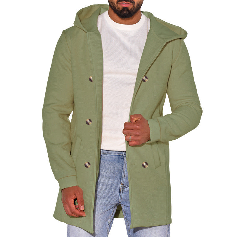Trendy parka jacket for men with large lapels and practical pockets Lune London