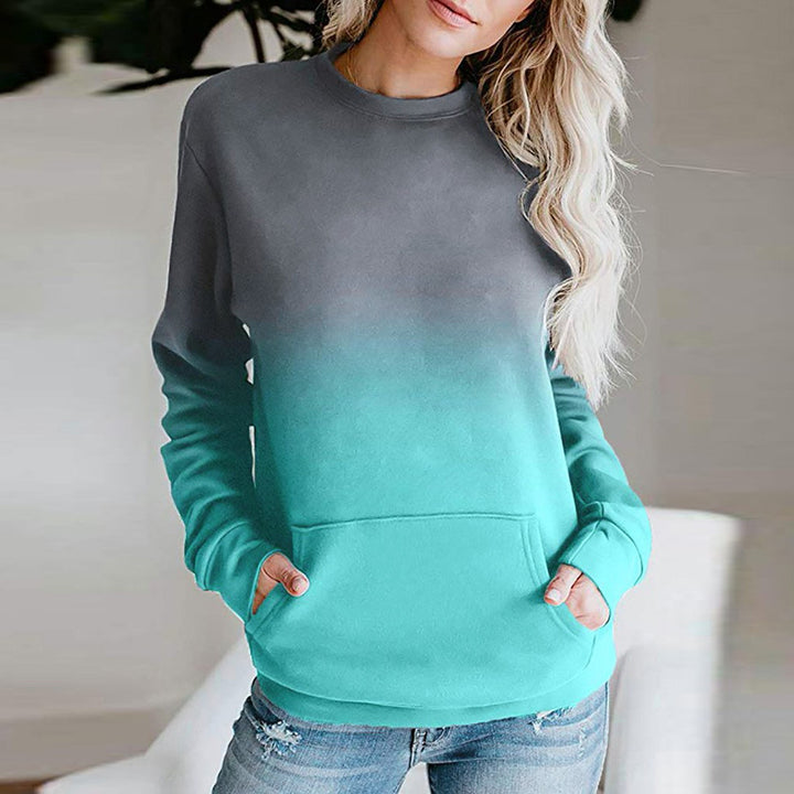 Ladies Casual Hoodie with Lune London Gradient