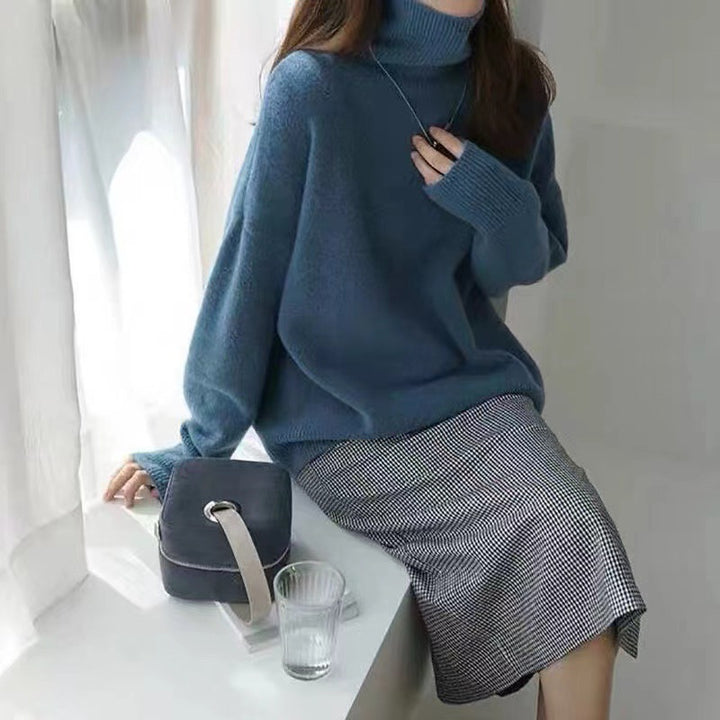 Gros Pull Col Roulé pour Femmes avec Tricot Doux Chic & Stil