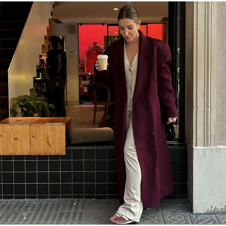 Manteau surdimensionné à la mode pour femmes Chic & Stil