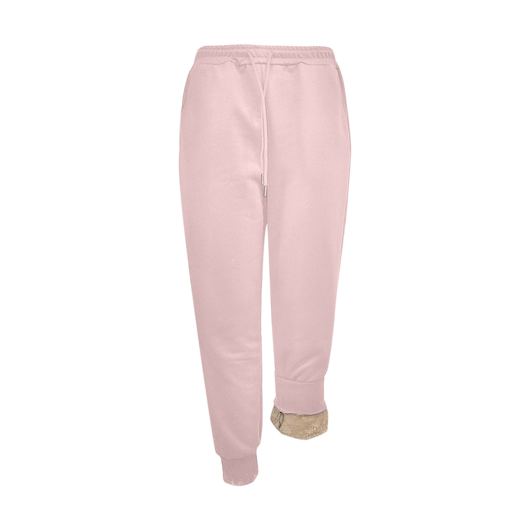 Sporty jogger pants for women with soft inner lining and elastic waistband Lune London
