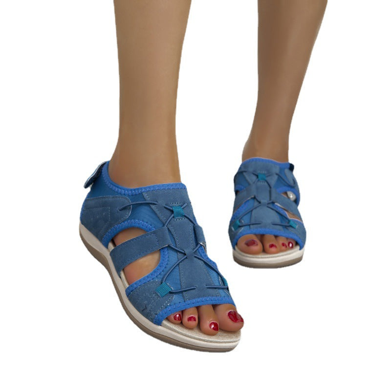Comfort fit sporty sandals for women Lune London